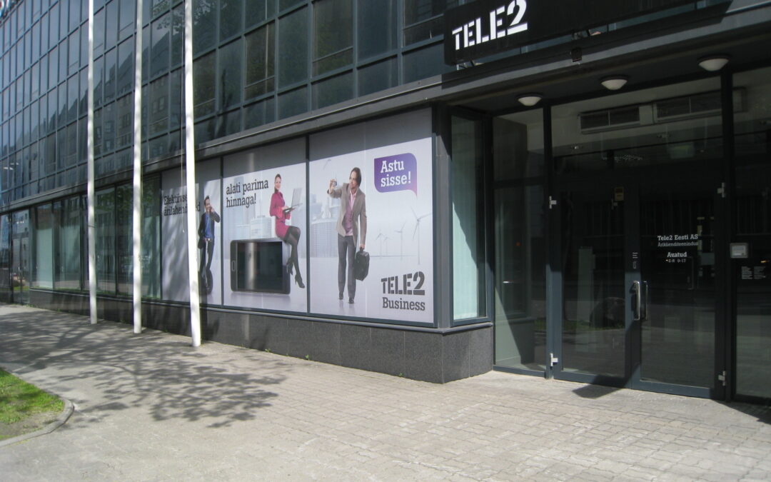 Tele2 office on Jõe Street